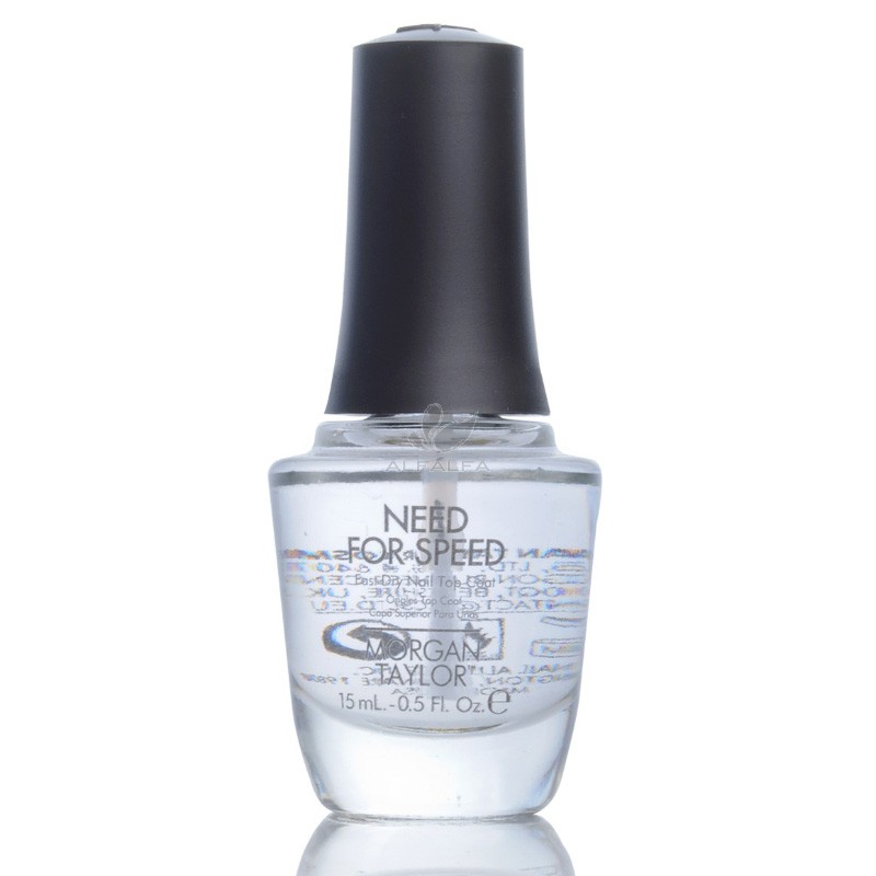 Morgan Taylor – Need For Speed Top Coat 1/2oz - Portz Cosmetic Supply