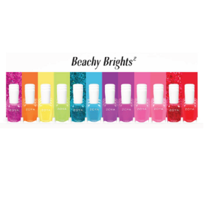 Zoya Sampler Beachy Brights 2